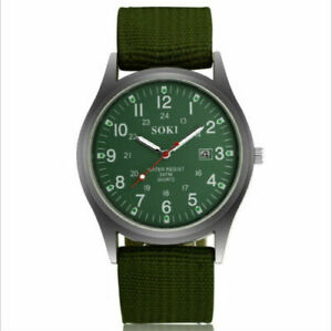 【送料無料】腕時計　ソキクォーツバッテリーアナログ sokiarmy quartzbattery analogue wristwatch fully guaranteed