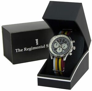 【送料無料】腕時計　クロノグラフウォッチraf regiment military chronograph watch