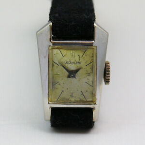 【送料無料】腕時計　レディースゴールドルクルトマニュアルladies gold filled asymmetrical lecoultre 17j k84 ref 2416 manual wristwatch