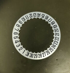 【送料無料】腕時計　インジケータカレンダーホイールheuer 25571 date indicatorcalendar wheel for cal 1112 chronomaticautavia｜hokushin