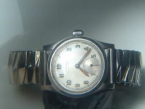 【送料無料】腕時計　エテルナチャレンジャースイスハンドワインディングステンレスイットワークスeterna challenger swiss made hand winding stainless steel wrist watchit works