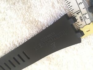 【送料無料】腕時計　オーデマピゲラバーストラップgenuine ap audemars piguet rubber strap｜hokushin 53,980円