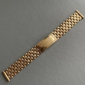 【送料無料】腕時計　オリジナルヴィンテージモンタルロールゴールドウォッチブレスレットエンドoriginal vintage montal rolled gold watch bracelet 175mm end links 35,087円