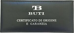 【送料無料】腕時計　ブティウォッチブランクレザーウォレットbuti watch blank warranty guarantee certificate of origin in leather wallet｜hokushin