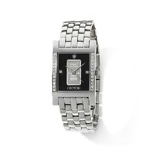 【送料無料】腕時計　クロトングラムソリッドプラチナインゴットクレディスイススタンプウォッチcroton 1gram 9999 solid platinum ingot with credit suisse stamp watch nwt｜hokushin