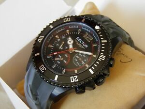 【送料無料】腕時計　セクタージュールマルチフォンクションダイバーダンスコフレットsector jour date gmt multifonctions diver 10atm neuve garantie 2ans dans cret