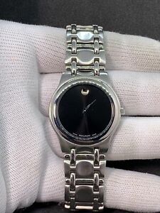 送料無料 腕時計 モバドメンズステンレスバッテリーニースmovado Mens Museum Wrist Watch All Stainless 84 E4 9874 Battery Nice Painfreepainrelief Com