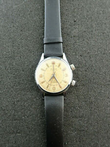 【送料無料】腕時計 ヴィンテージアルファアラームvintage alpha alarm wristwatch cal 1475