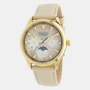 【送料無料】腕時計　モバドホワイトクォーツウォッチmovado 3650072 womens heritage white quartz watch