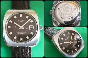 【送料無料】腕時計　シキュラウォッチブライトリングヴィンテージスイスメイドオーバーサイズジャンボsicura watchbreitlingvintage automaticcalbfg 158swiss madeoversize jumbo