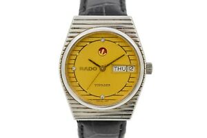 【送料無料】腕時計　ヴィンテージラドーボイジャースチールvintage rado voyager 63640152g steel automatic midsize watch 65 63,980円