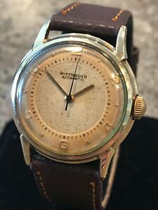 【送料無料】腕時計　ヴィンテージウィットナウアーメンズvintage wittnauer mens automatic wrist watch