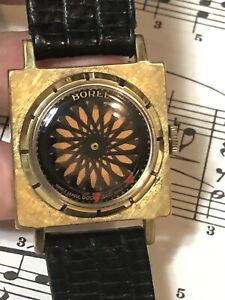 37158円 お金を節約 腕時計 ヴィンテージアーネストボレルウォッチvintage ernest borel kaleidoscope men watchrun