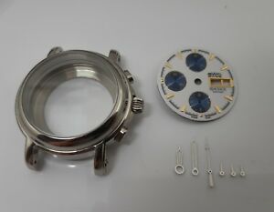 【送料無料】腕時計　ボイティエアシエカドランエギーユヴァルジューエタンシュスイスboitier acier cadran aiguilles pour valjoux 7750 etanche 5atm swiss made 39mm