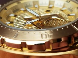 【送料無料】腕時計　インビクタゴールドメッキアクアマンウォッチinvicta 18k gold plated coalition forces limited edition automatic aquaman watch
