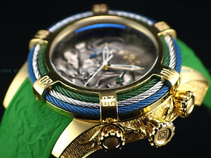 【送料無料】腕時計　インビクタミリメートルボルトトライケーブルゴールドトーンドラゴンダイバーウォッチ invicta 54mm bolt tricable gold tone dragon and koi fish 200m diver watch