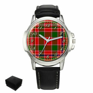 【送料無料】腕時計　マカリスタースコットランドタータンボックスmacalister scottish clan tartan gents mens wrist watch best gift box engraving