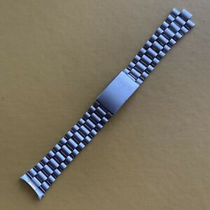 【送料無料】腕時計　ヴィンテージステンレススチールブレスレットエンドvintage heuer stainless steel watch bracelet 20mm end links｜hokushin