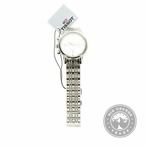 【送料無料】腕時計 シルバーステンレスカーソンクロノグラフウォッチ tissot t0854271101100 carson chronograph watch in silver stainless steel|hokushin
