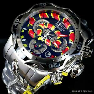 【送料無料】腕時計 インビクタキングヴェノムコブラスイスクロノグラフステンレススチールウォッチinvicta king venom cobra swiss mvt chronograph 52mm stainless steel watch|hokushin