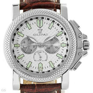 【送料無料】腕時計　クロノグラフウォッチモデルolipai gentlemens chronograph date automatic watch model gl 106