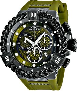 【送料無料】腕時計 インビクタボルトハークリザーブクロノメンススイスシリコンストラップウォッチ33157 invicta bolt herc reserve qrtz chrono mens 56mm swiss silicone strap watch|hokushin