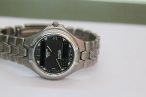 【送料無料】腕時計 チタンメンズアナログデジタルバットtissot t690 titanium mens multifunction analogue amp; digital watch batt|hokushin