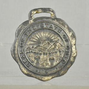 【送料無料】腕時計　オハイオヴィンテージシールフォブvintage seal of the state of ohio watch fob｜hokushin 13,305円