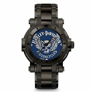【送料無料】腕時計　ハーレーダビッドソンメンズブレスレットharley davidson 78a117 mens bracelet wristwatch｜hokushin