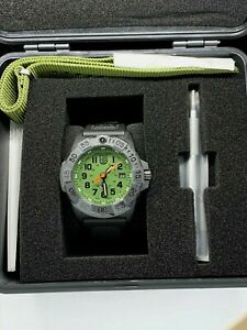 【送料無料】腕時計 ルミノックスグリーンシリーズネイビーシールウォッチストラップセットluminox green series navy seal watch 2 strap set xs3517nqset nib|hokushin
