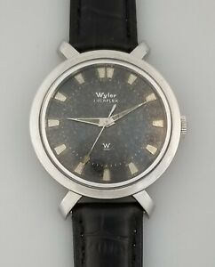 【送料無料】腕時計 ヴィンテージワイラーインカフレックスメンズマニュアルケースラグrare vintage wyler incaflex mens manual wind watch ? unusual fancy case lugs|hokushin