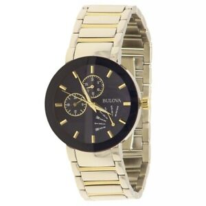 【送料無料】腕時計　ブローバメンズツートーンステンレスアナログbulova mens 98c123 two tone stainless steel analog watch｜hokushin