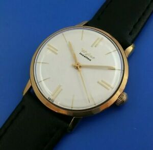 【送料無料】腕時計 ヴィンテージマンワイラーハンドウィンドスリムケースサービスvintage1960s mans wyler hand wind slim case fully serviced w 1 year warranty|hokushin