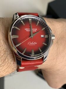 【送料無料】腕時計　メカニチェヴェネツィアンレデントーレフルキットmeccaniche veneziane redentore red automatic watch full kit worn for one week