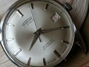 【送料無料】腕時計 ヴィンテージアウレオールパティナダイバーケースカットvintage aureole wpatina,beautifully cut all ss divers case,eta 2452 mvmt,runs|hokushin