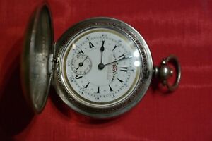 【送料無料】腕時計　ポケットセルキショフコンスタンティオプルビロデスtaschenuhr kserkis constantiople billodes, 800er silber um 1880