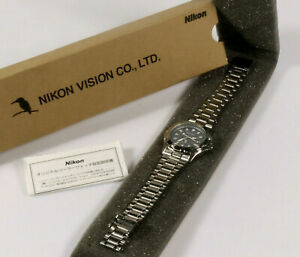 【送料無料】腕時計　オロロジオニコンビジョンアッチャイオダポルソモントレラウンドクォーツprl orologio nikon vision acciaio da polso montre round quartz wrist watch