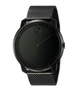 【送料無料】腕時計　モバドボールドステンレスメッシュブレスレットメンズスイスクォーツウォッチ movado bold stainless mesh bracelet mens swiss quartz watch 3600261