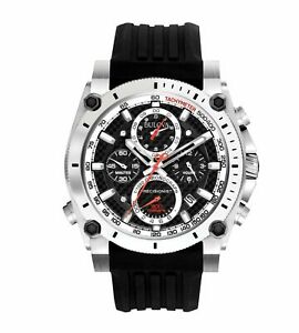 【送料無料】腕時計　ブローバクロノグラフメンズbulova precisionist 98b172 chronograph mens wristwatch 725
