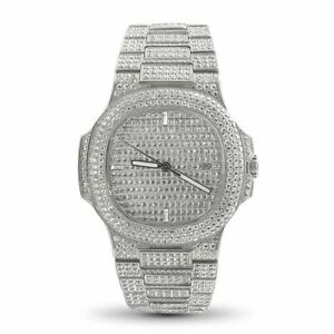 【送料無料】腕時計　ロイヤリティアイスアウトラグジュアリーroyalty iced out cz luxury nautical watch