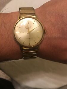 【送料無料】腕時計　ヴィンテージルシアンピカールゴールドスリムウォッチvintage lucien picard 10k gold filed 33mm ultra slim watch very good condition 52,188円