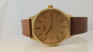【貨物輸送無料】ウオッチ ヴィンテージロンジンゴールドメッキマニュアルメンズウォッチvintage longines gold plated manual winding  men watch