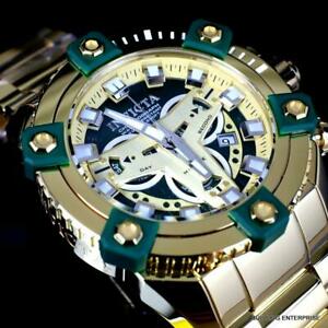 【送料無料】腕時計　インビクタグランドオクタンゴールドメッキスイスグリーンウォッチinvicta grand octane coalition forces gold plated swiss mvt green 63mm watch