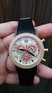 【送料無料】腕時計　レアインビクタメンズレーシングスイスクロノゴールドメッキ***rare*** invicta 3854 mens s1 racing swiss made chrono gold plated watch
