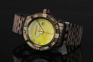 【送料無料】腕時計　アラゴンゲージaragon a327yel gauge automatic 50mm