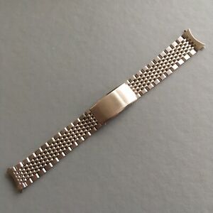 【貨物輸送無料】ウオッチ オリジナルヴィンテージステンレススチールブレスレットエンドリンクoriginal vintage stl stelux heuer stainless steel watch bracelet172粍 end link