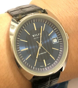 【送料無料】腕時計　モントルデマルクワイラーダイナウィンドボイティエアシエワイラーウォッチneuve montre automatic de marque wyler dynawind boitier acier wyler watch nos