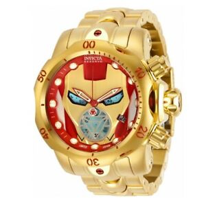 【貨物輸送無料】ウオッチ インビクタマーベルアイアンマンメンズクロノグラフウォッチレアinvicta marvel ironman mens 54粍 limited edition chronograph watch 32425 rare