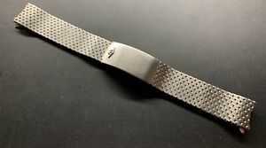 【貨物輸送無料】ウオッチ モバドステンレスメッシュブレスレットgenuine movado factories stainless steel mesh bracelet 18粍
