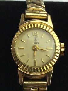 【送料無料】腕時計　レディースヴィンテージチューダーladies vintage tudor gold plated wrist watch available worldwide